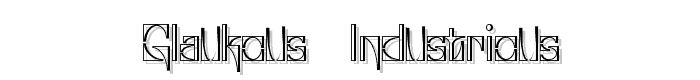 Glaukous - Industrious font